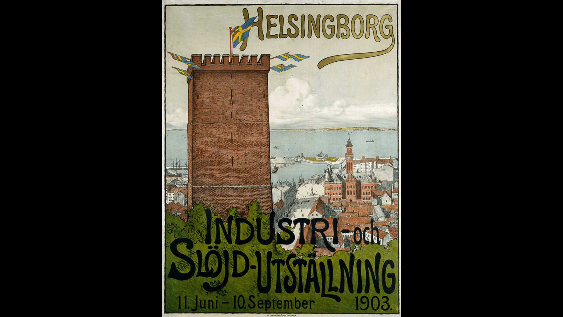 X Affisch utställningen